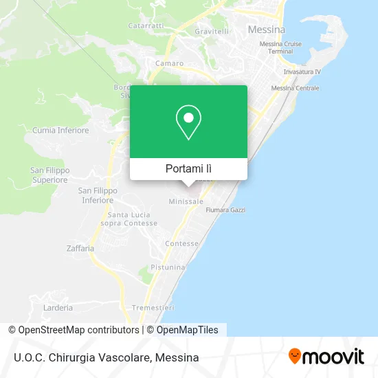 Mappa U.O.C. Chirurgia Vascolare
