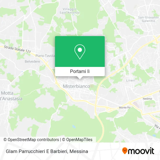 Mappa Glam Parrucchieri E Barbieri