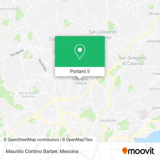 Mappa Maurilio Contino Barber
