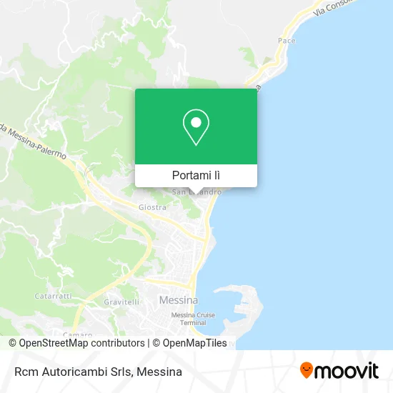 Mappa Rcm Autoricambi Srls
