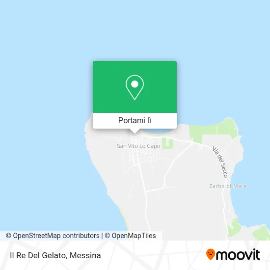 Mappa Il Re Del Gelato