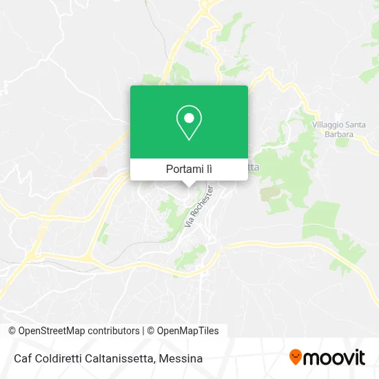 Mappa Caf Coldiretti Caltanissetta