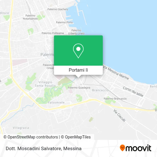 Mappa Dott. Moscadini Salvatore