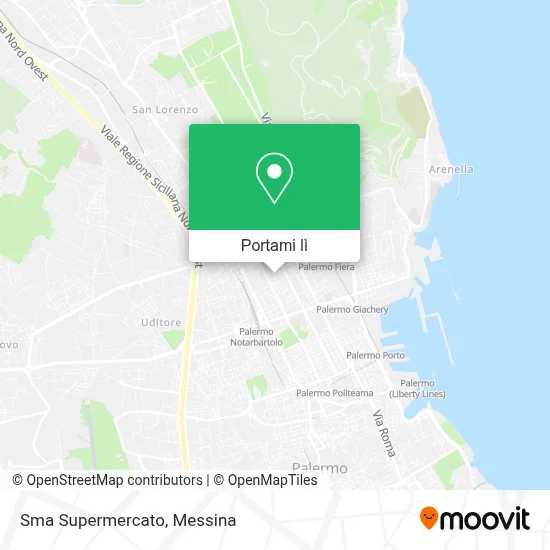 Mappa Sma Supermercato