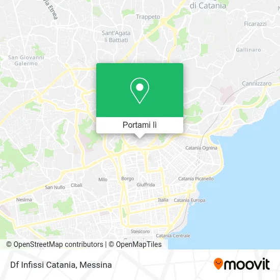 Mappa Df Infissi Catania