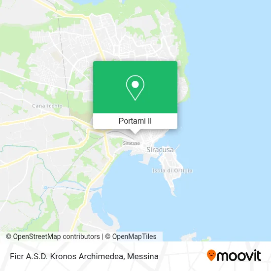 Mappa Ficr A.S.D. Kronos Archimedea