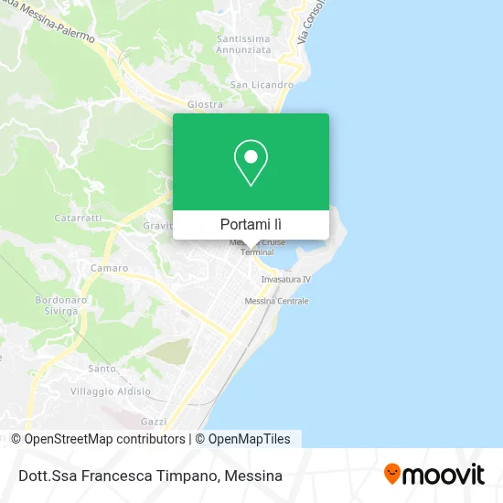 Mappa Dott.Ssa Francesca Timpano