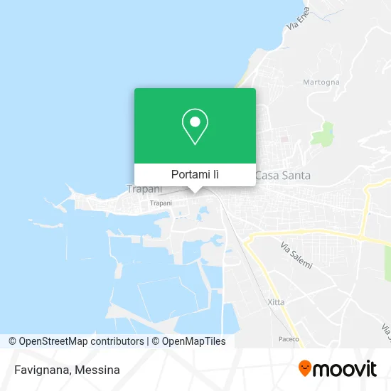 Mappa Favignana
