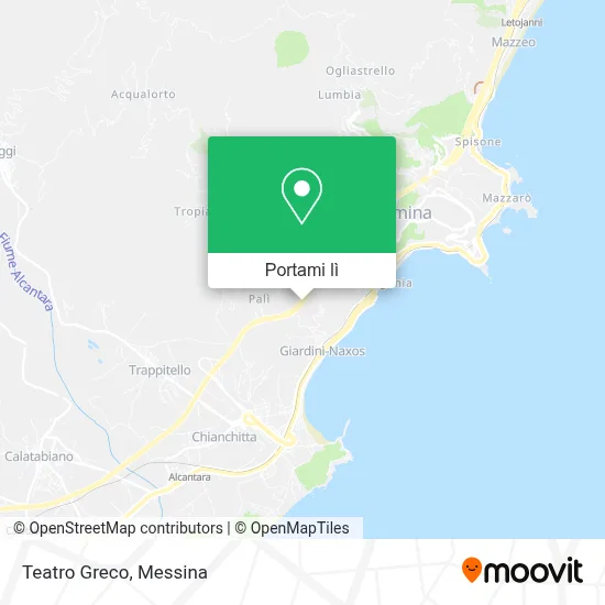 Mappa Teatro Greco