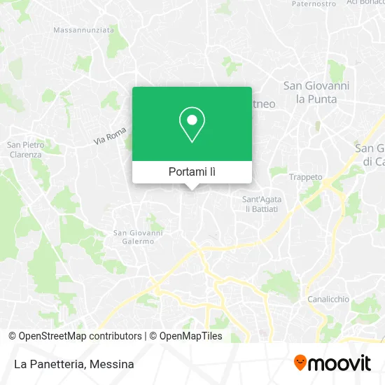 Mappa La Panetteria