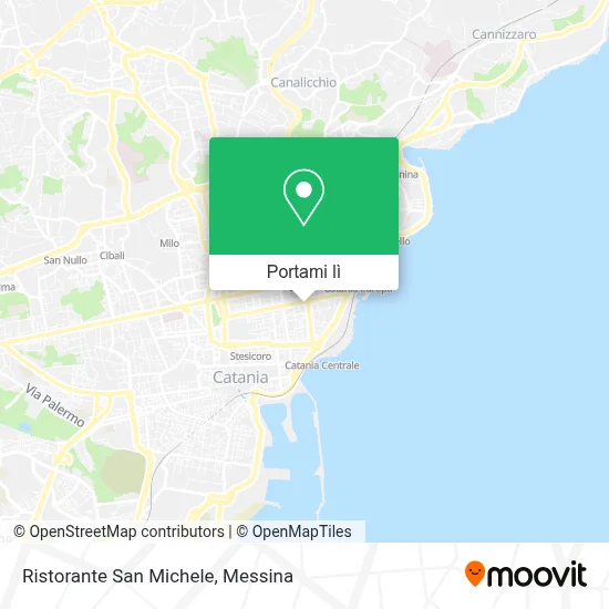 Mappa Ristorante San Michele