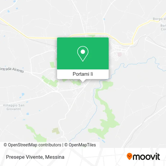Mappa Presepe Vivente