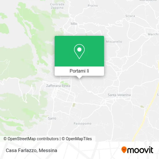 Mappa Casa Farlazzo