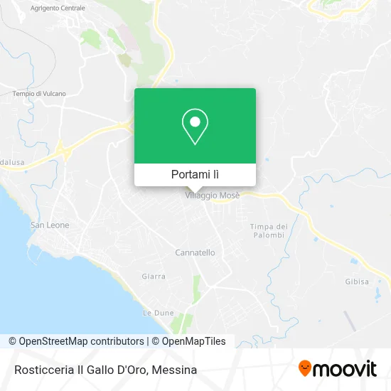 Mappa Rosticceria Il Gallo D'Oro