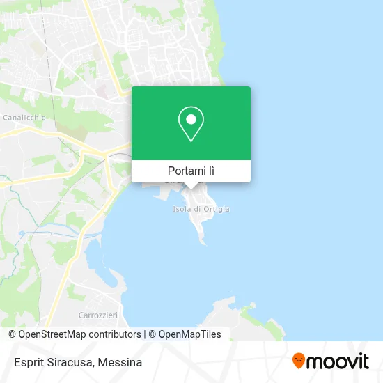 Mappa Esprit Siracusa