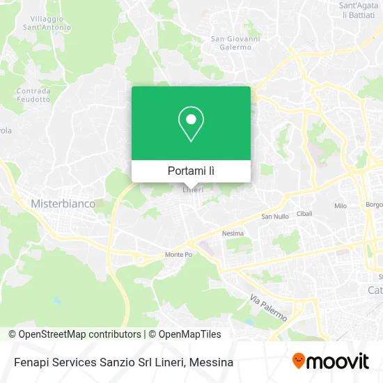 Mappa Fenapi Services Sanzio Srl Lineri