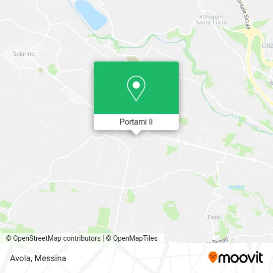Mappa Avola