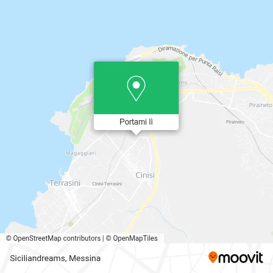 Mappa Siciliandreams