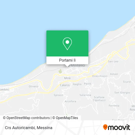 Mappa Crs Autoricambi