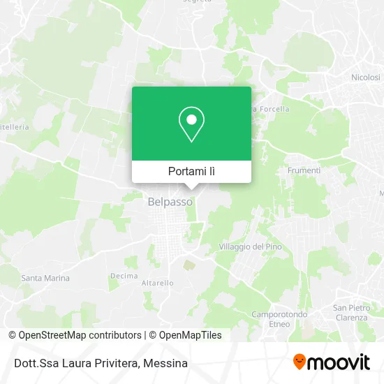 Mappa Dott.Ssa Laura Privitera