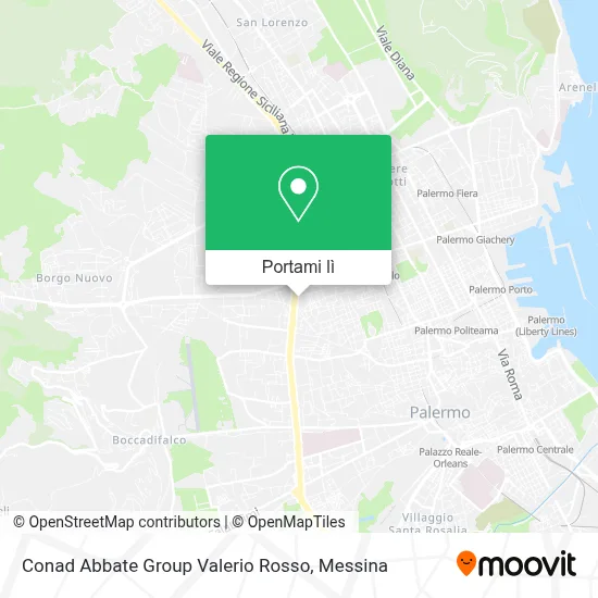 Mappa Conad Abbate Group Valerio Rosso