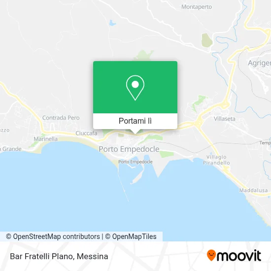 Mappa Bar Fratelli Plano