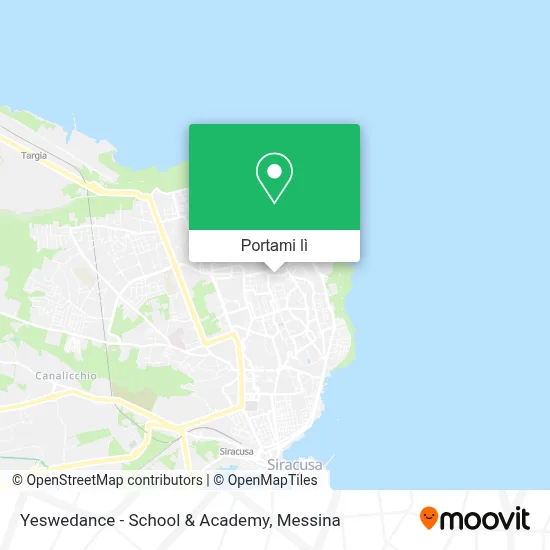 Mappa Yeswedance - School & Academy