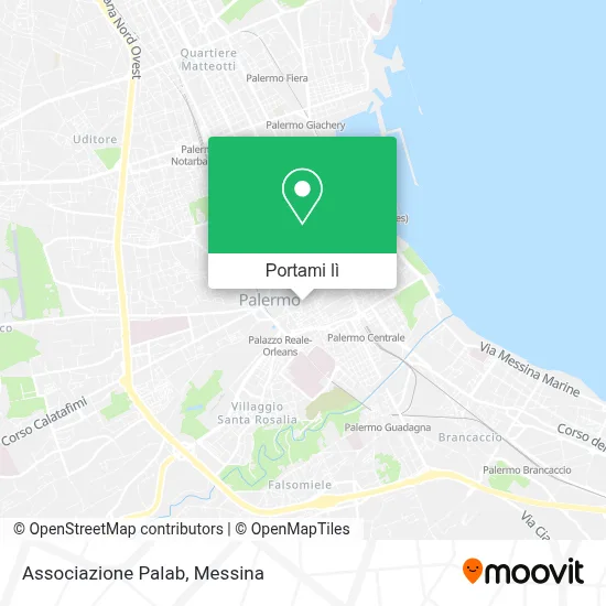 Mappa Associazione Palab