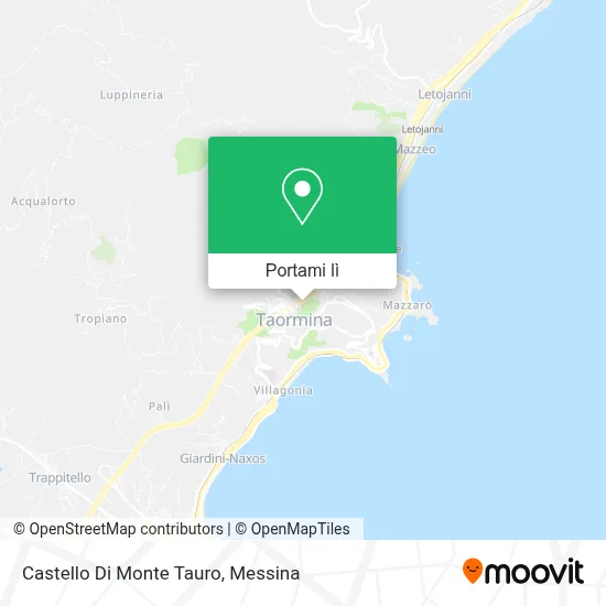 Mappa Castello Di Monte Tauro