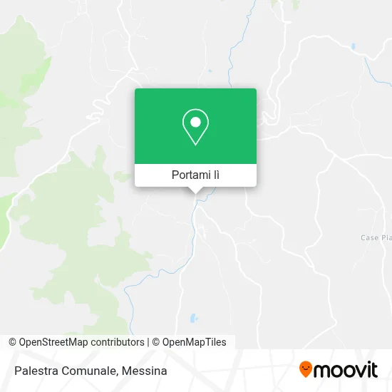 Mappa Palestra Comunale
