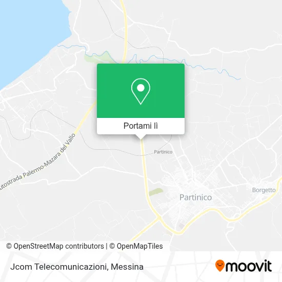 Mappa Jcom Telecomunicazioni