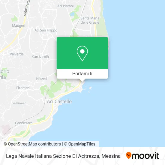 Mappa Lega Navale Italiana Sezione Di Acitrezza