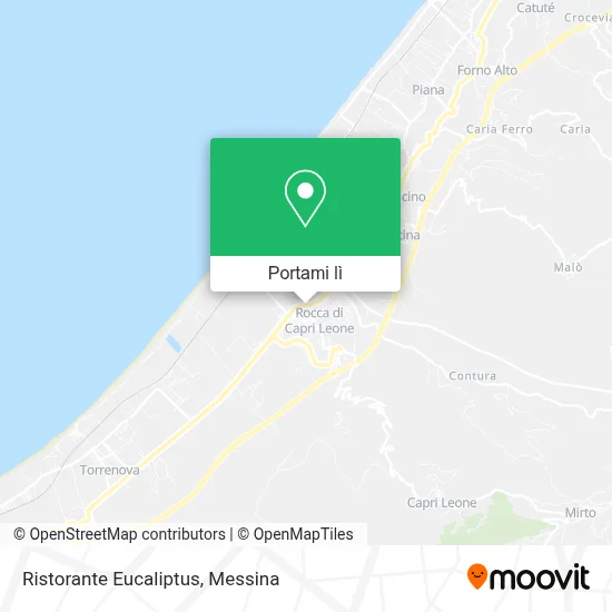 Mappa Ristorante Eucaliptus