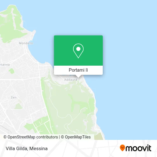 Mappa Villa Gilda