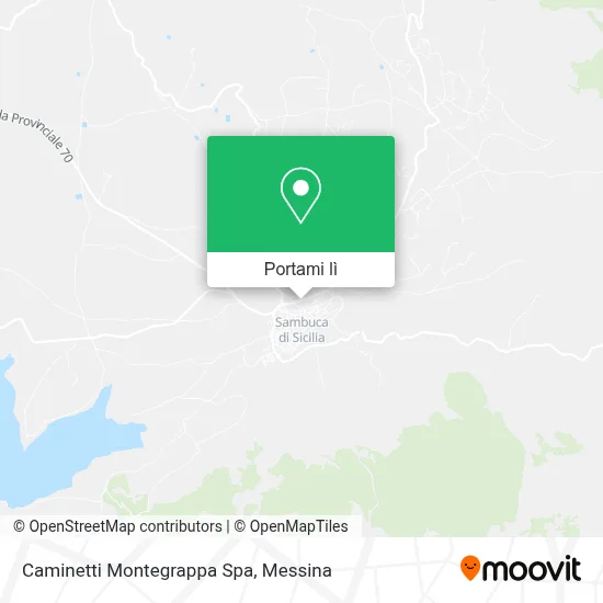 Mappa Caminetti Montegrappa Spa