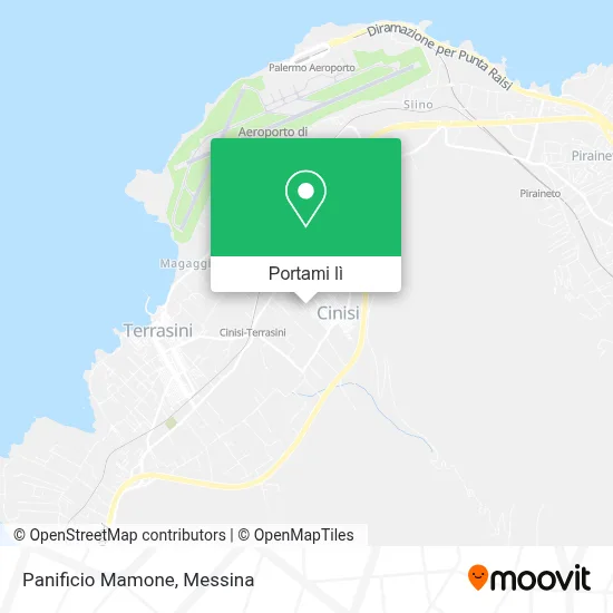 Mappa Panificio Mamone