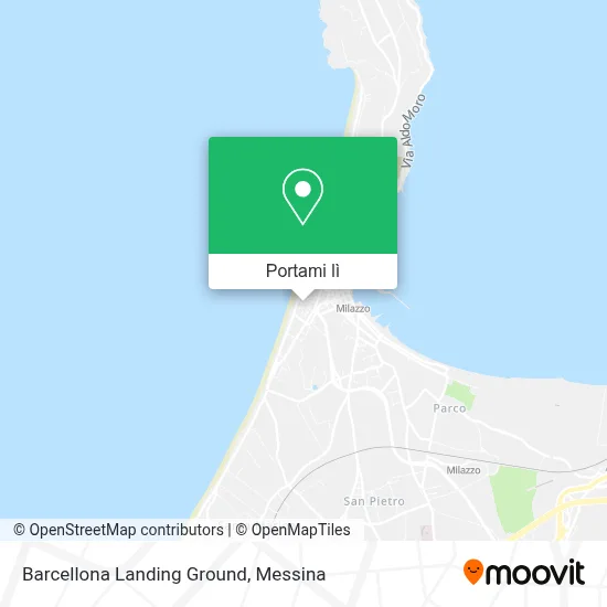 Mappa Barcellona Landing Ground