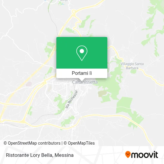 Mappa Ristorante Lory Bella