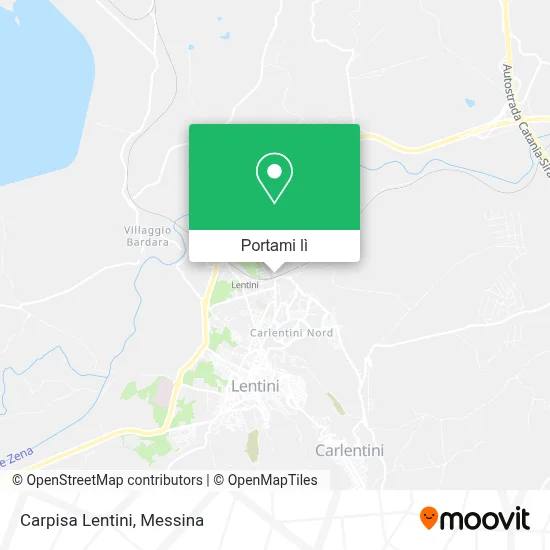 Mappa Carpisa Lentini