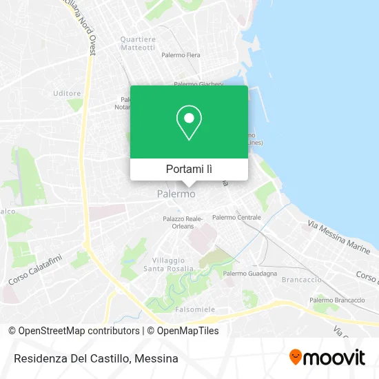 Mappa Residenza Del Castillo