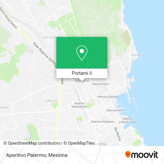 Mappa Aperitivo Palermo