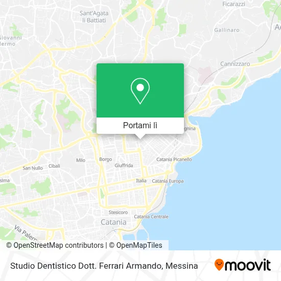 Mappa Studio Dentistico Dott. Ferrari Armando
