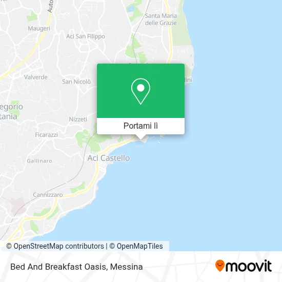 Mappa Bed And Breakfast Oasis