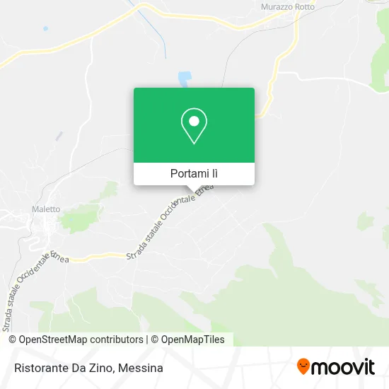Mappa Ristorante Da Zino