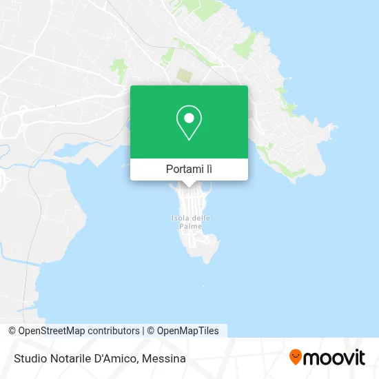 Mappa Studio Notarile D'Amico