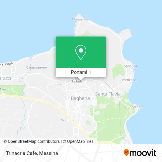 Mappa Trinacria Cafe
