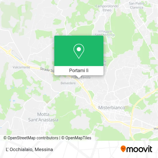 Mappa L' Occhialaio