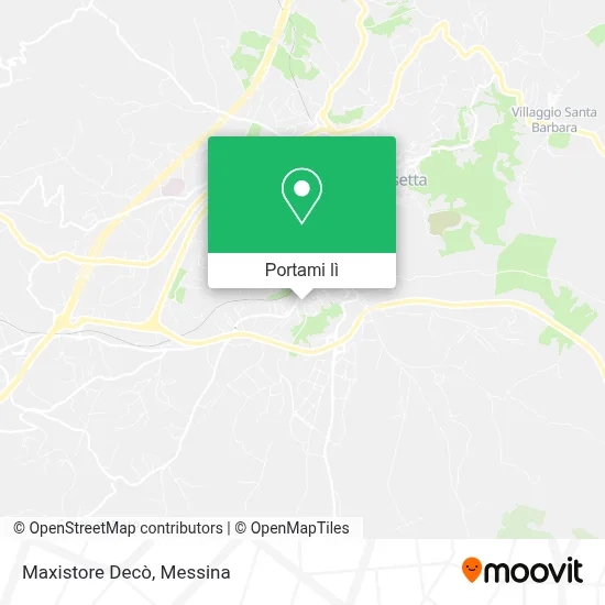 Mappa Maxistore Decò