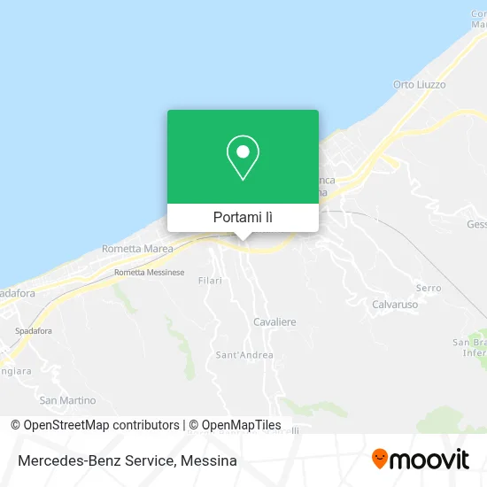 Mappa Mercedes-Benz Service