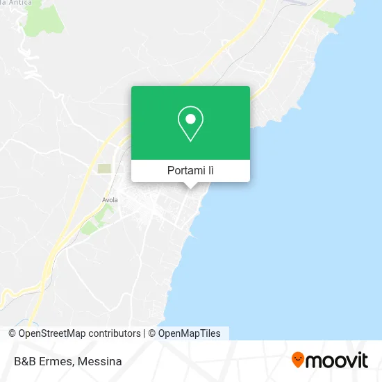 Mappa B&B Ermes